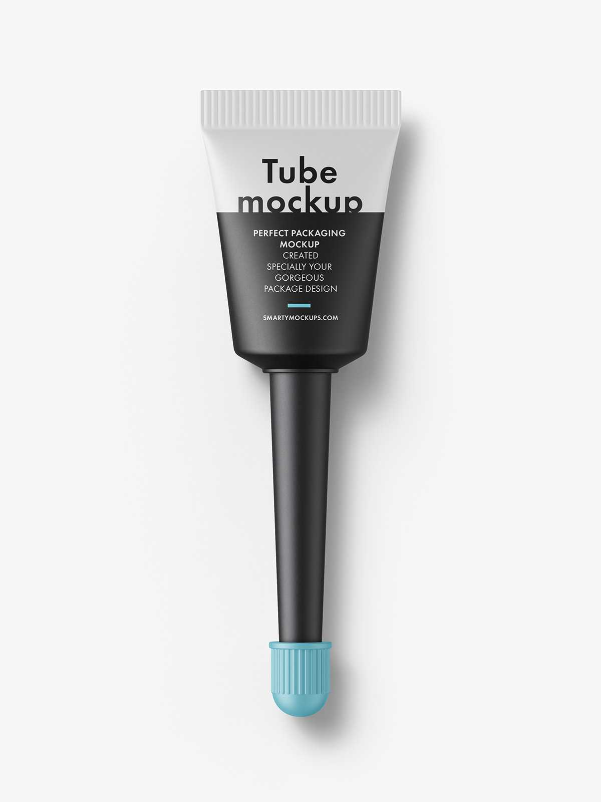 Small matt tube mockup
