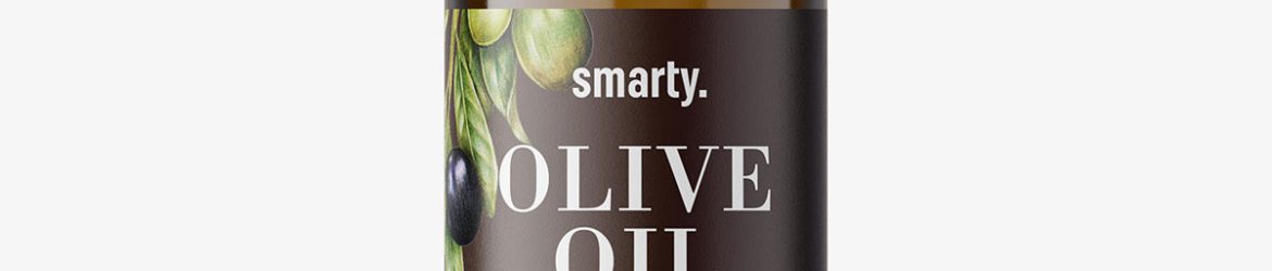 Small oil bottle mockup Small oil bottle mockup
