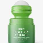 Small roll-on bottle mockup - Free PSD Download Small roll-on bottle mockup