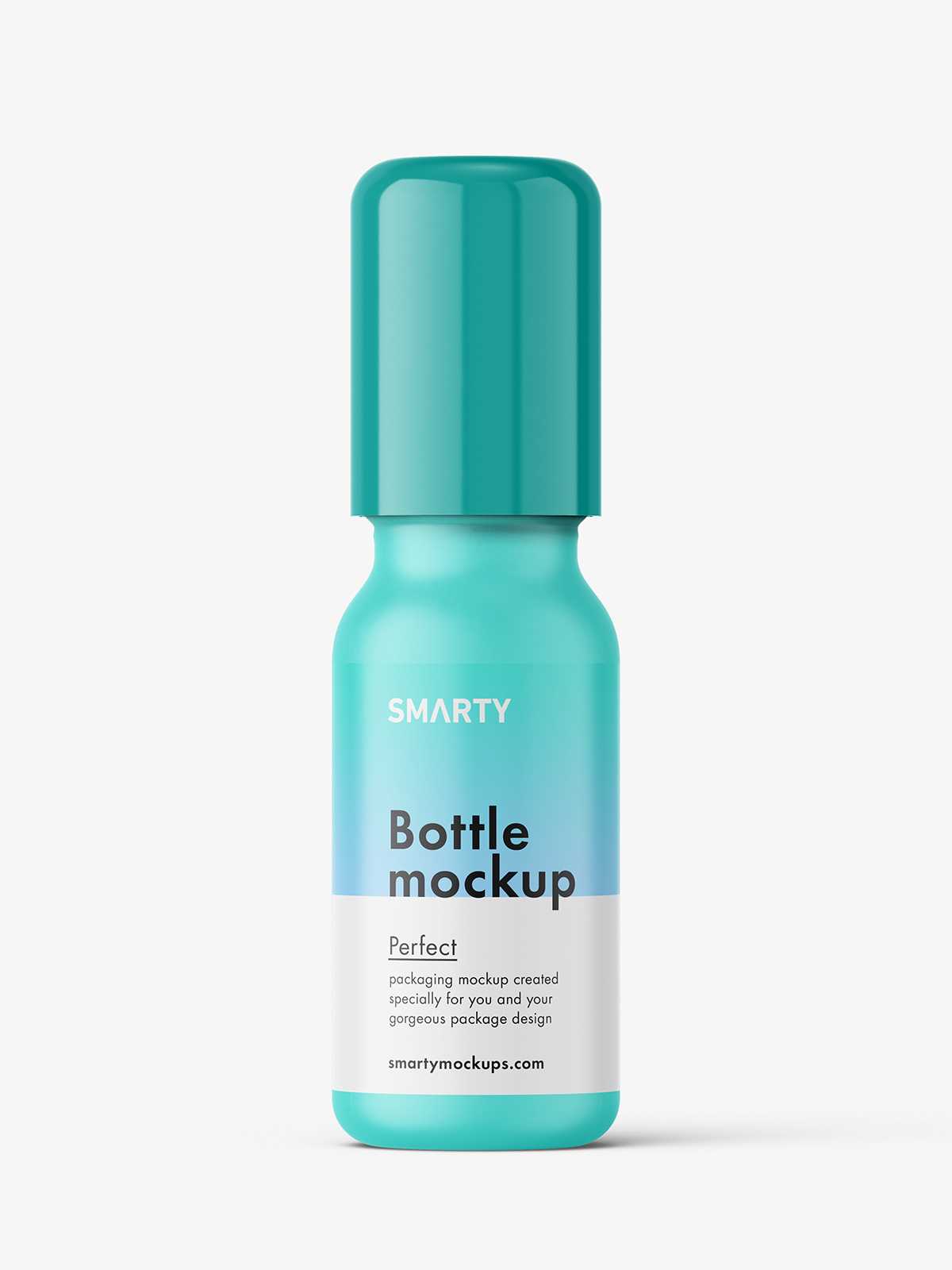 Small roll-on bottle mockup / matt