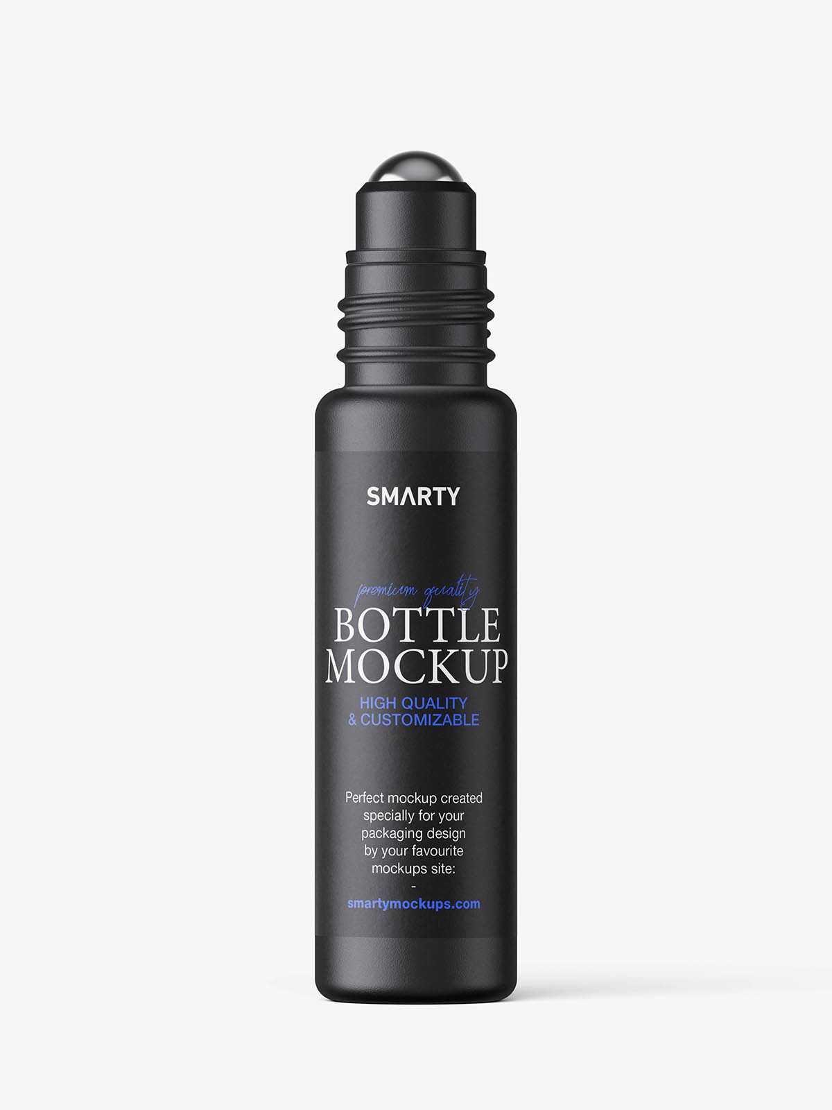 Small roll-on bottle mockup / matt