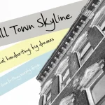 Small Town Skyline Font - Fonte Grátis Small Town Skyline Font