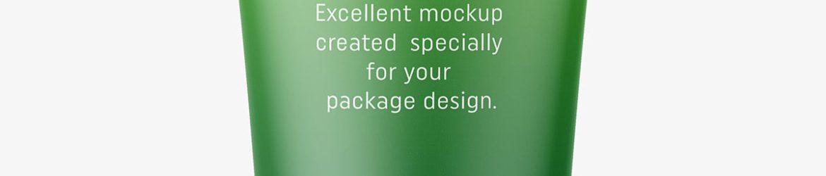 Small tube mockup / matt
