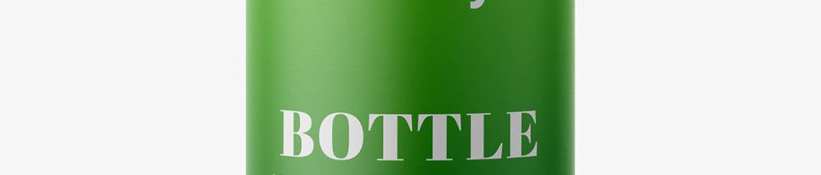 Small universal bottle mockup / matt