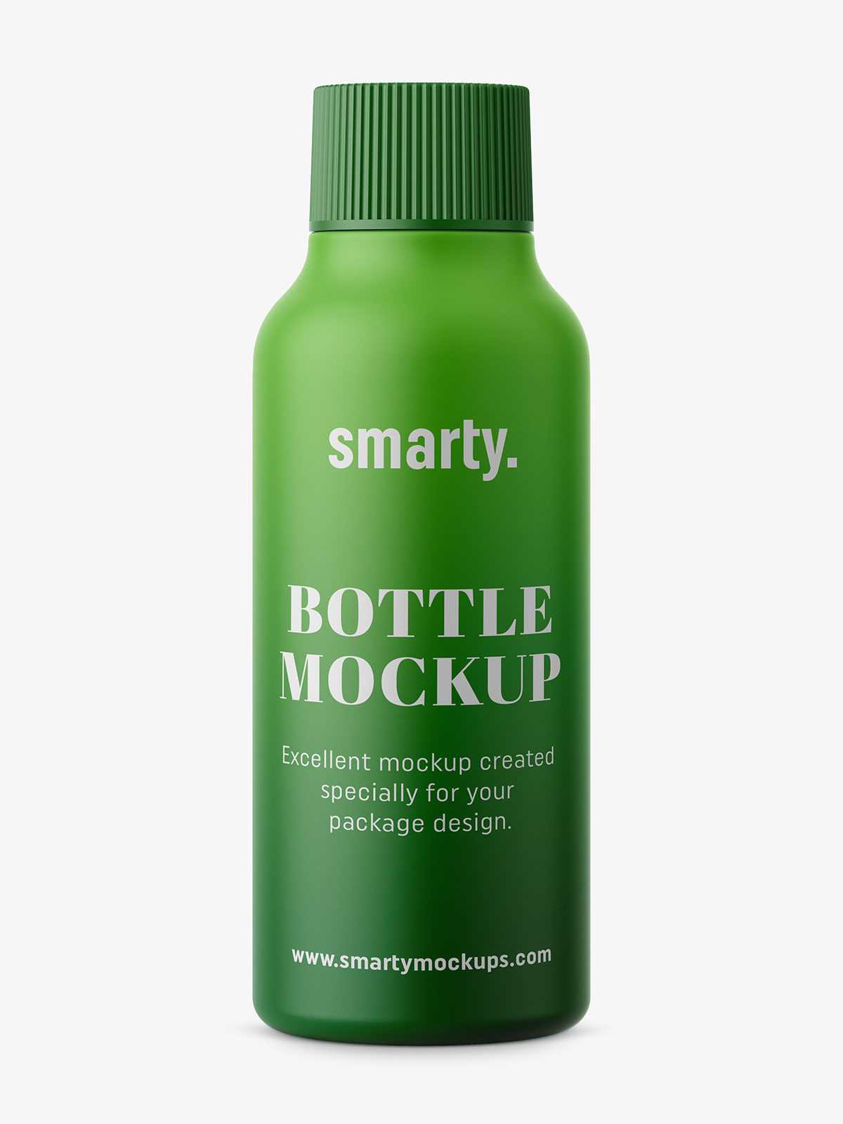 Small universal bottle mockup / matt