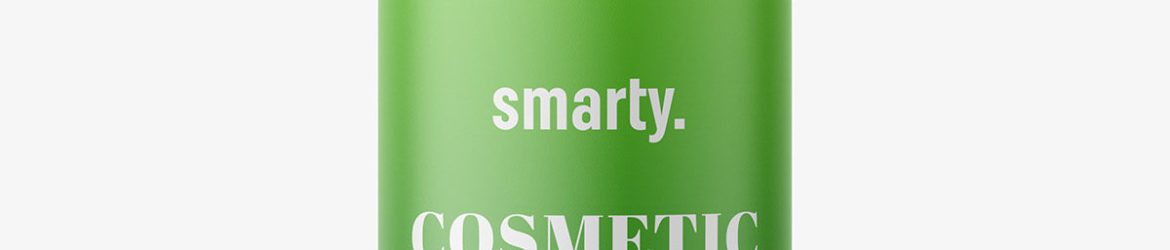 Small universal matt plastic bottle
