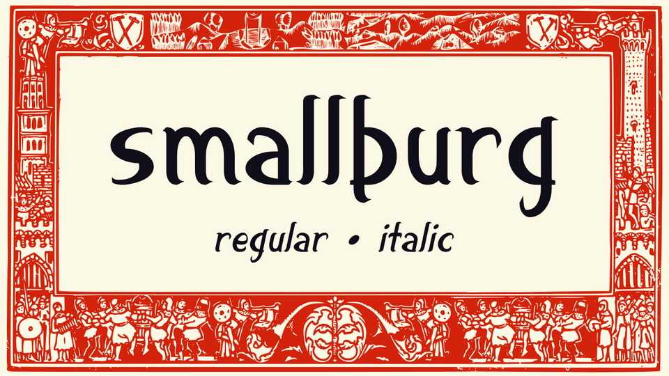 Smallburg Font › Fontesk
