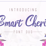 Smart Cherie Font Duo - Fonte Grátis Smart Cherie Font Duo