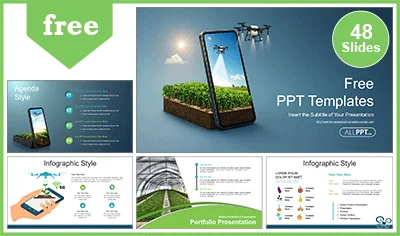 Smart Farming Technology PowerPoint Templates