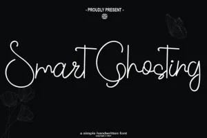 Smart Ghosting Font