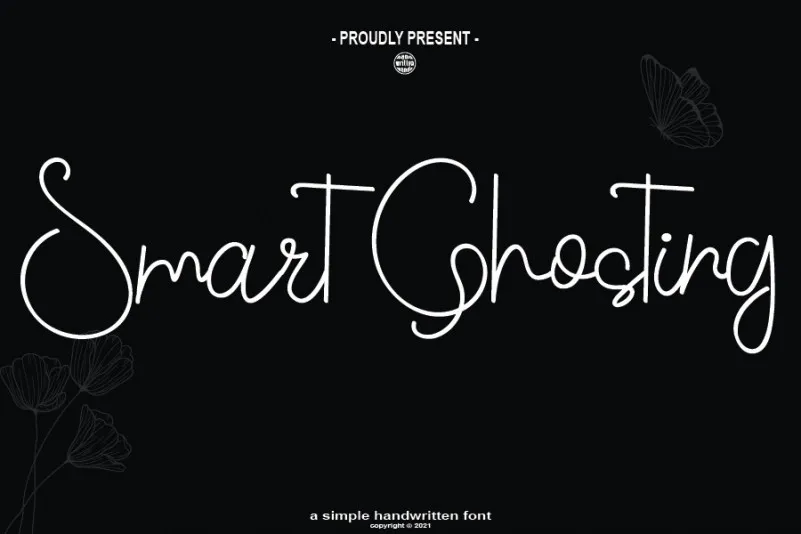 Smart Ghosting Font