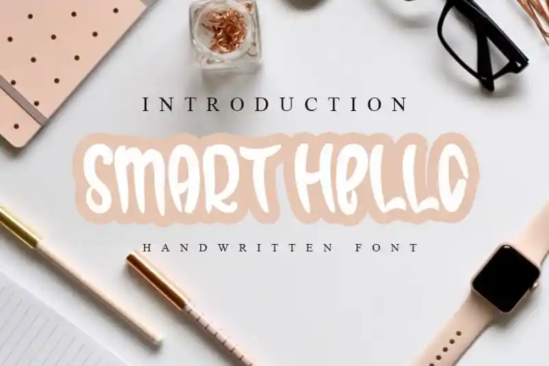 Smart Hello Brush Font