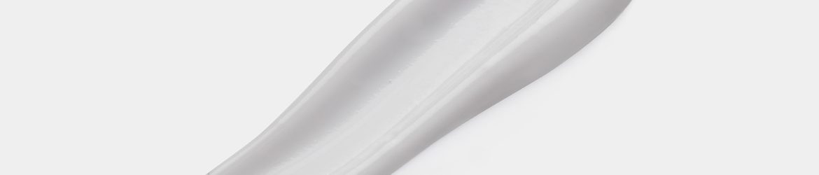 Smeared cream graphic