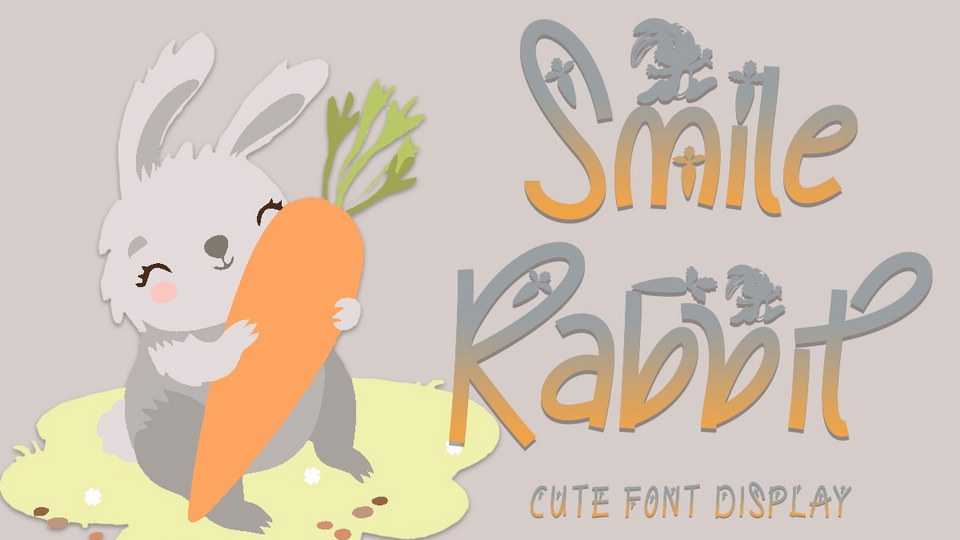 Smile Rabbit Font › Fontesk