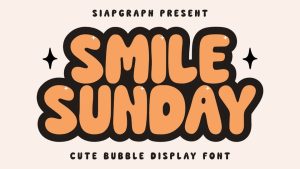Smile Sunday Font › Fontesk