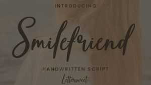 Smilefriend Font › Fontesk