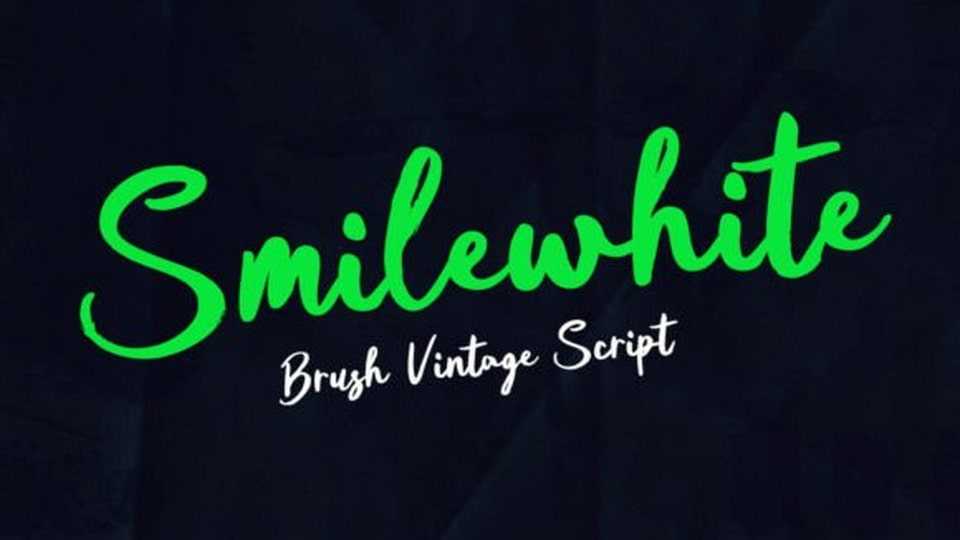 Smilewhite Font › Fontesk