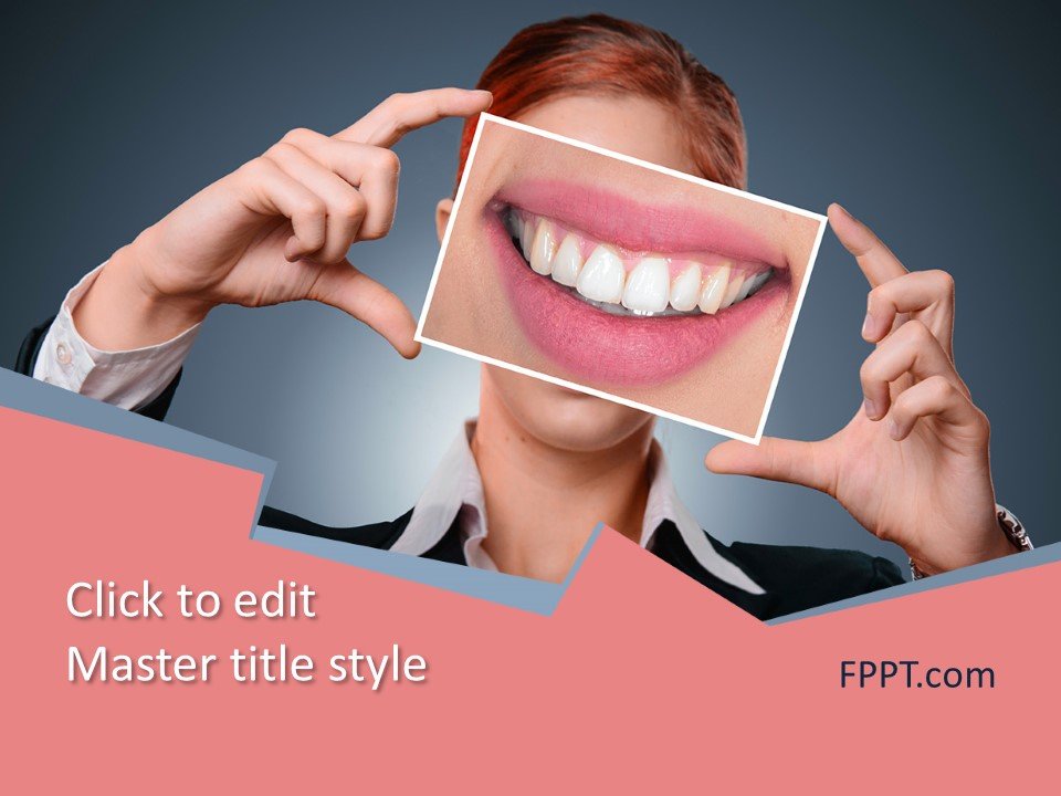 Smiling Face PowerPoint Template
