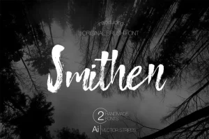 Smithen Brush Font