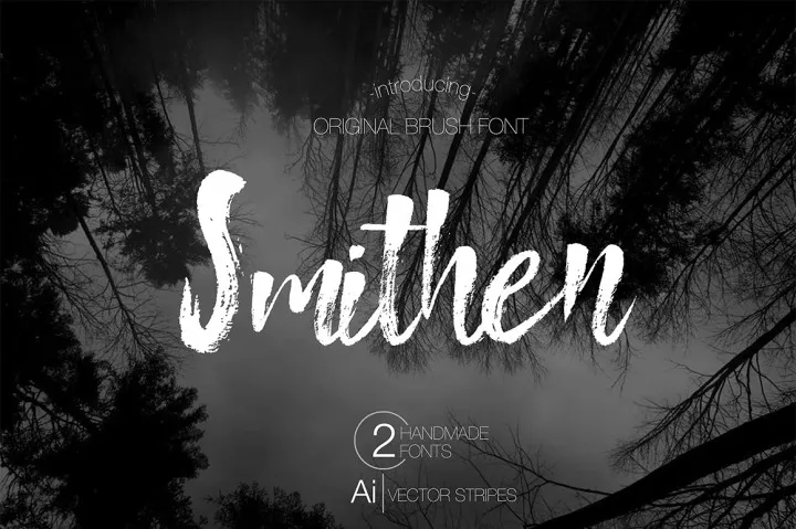 Smithen Brush Font