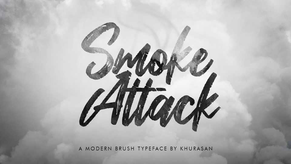Smoke Attack Font › Fontesk