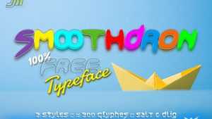 Smoothdron Font › Fontesk