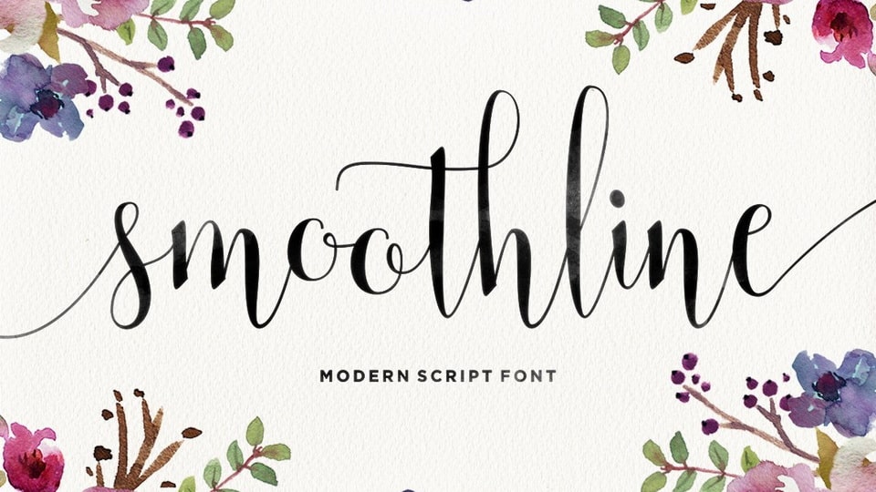 Smoothline Font › Fontesk