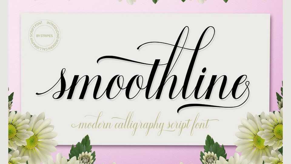 Smoothline Script Font › Fontesk
