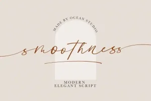 Smoothness Script Font