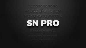 SN Pro Font Family › Fontesk