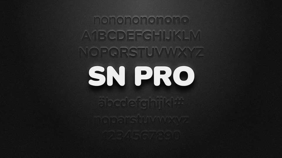 SN Pro Font Family › Fontesk