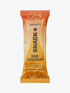 Snack pack / food pouch mockup