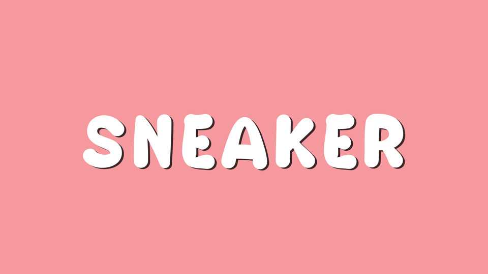 Sneaker Font › Fontesk
