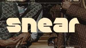 Snear Font › Fontesk