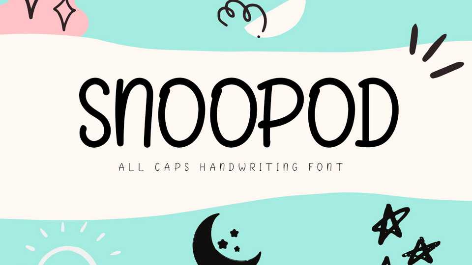 Snoopod Font › Fontesk