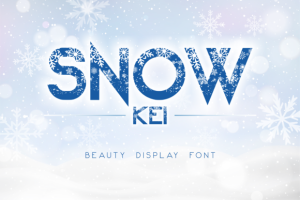 Snow Kei Typeface