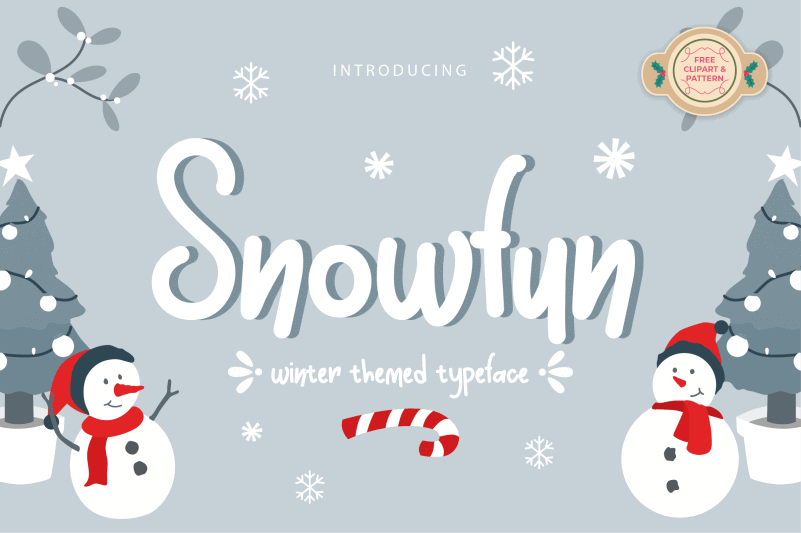 Snowfun Handwritten Font