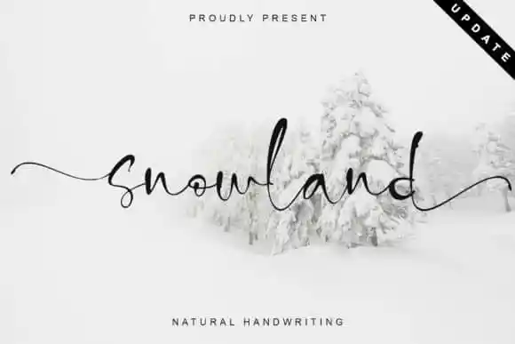 Snowland Script Font