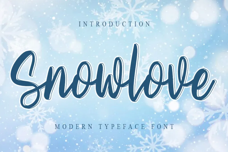 Snowlove Script Font