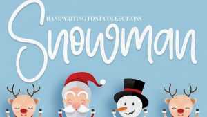 Snowman Font › Fontesk