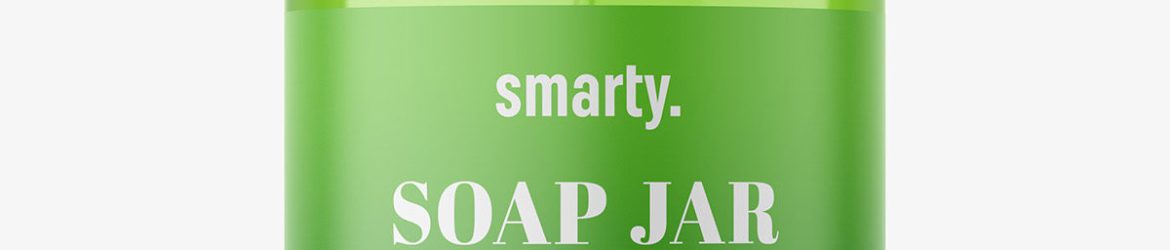 Soap bottle with pump mockup / 500 ml