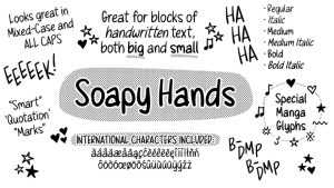 Soapy Hands Font Family › Fontesk