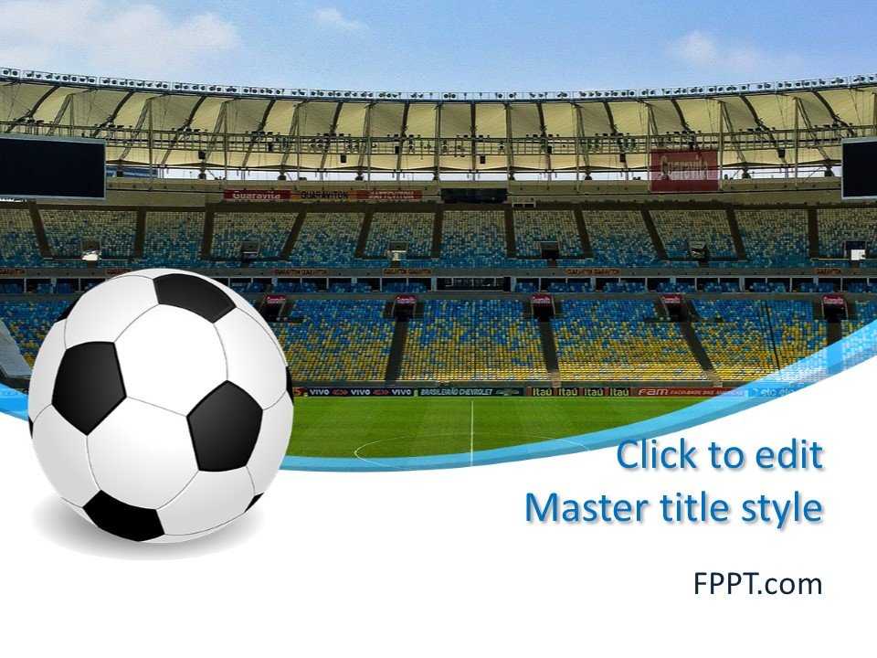 Soccer Stadium PowerPoint Template
