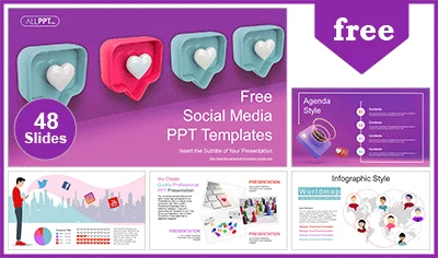 Social Media Network PowerPoint Templates