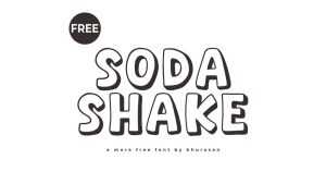 Soda Shake Font › Fontesk