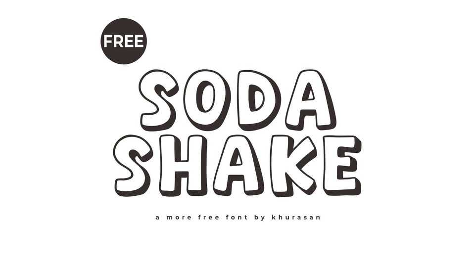 Soda Shake Font › Fontesk