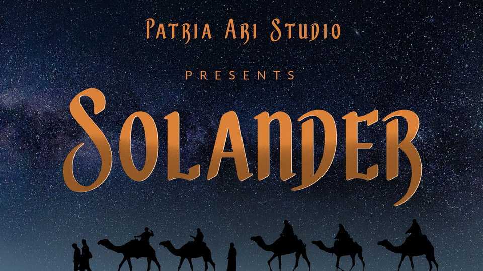 Solander Font › Fontesk