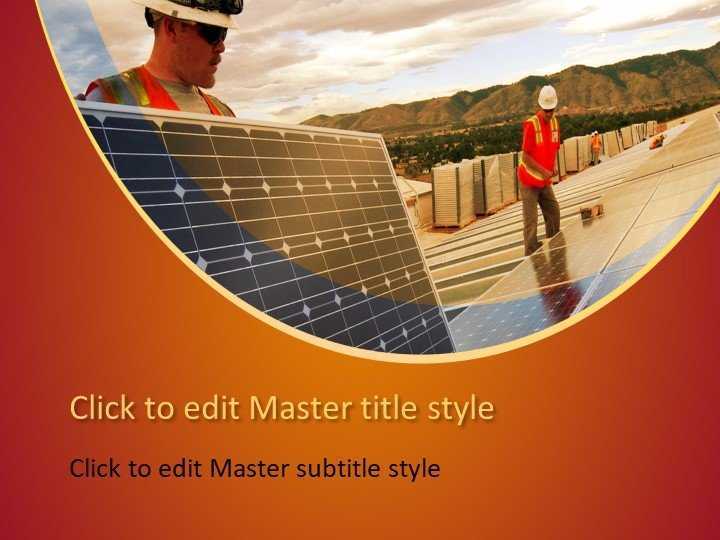 Solar Panels PowerPoint Template