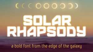 Solar Rhapsody Font › Fontesk