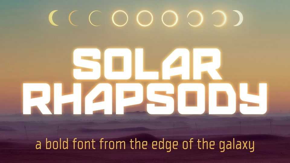 Solar Rhapsody Font › Fontesk